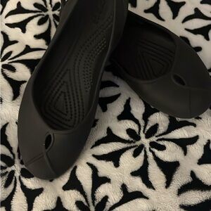 CROCS Black Women's Flats
